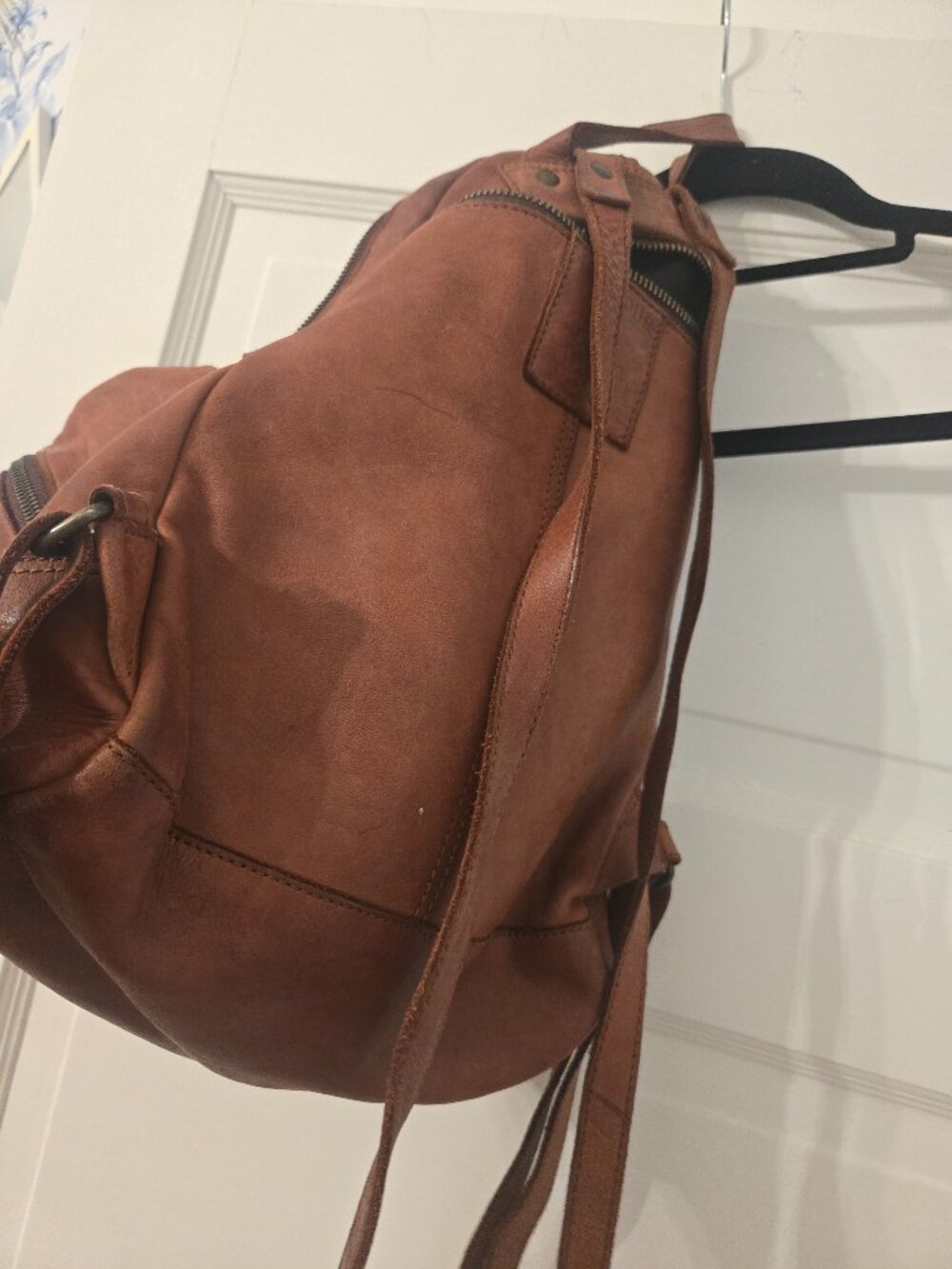 Leather Backpack Purse